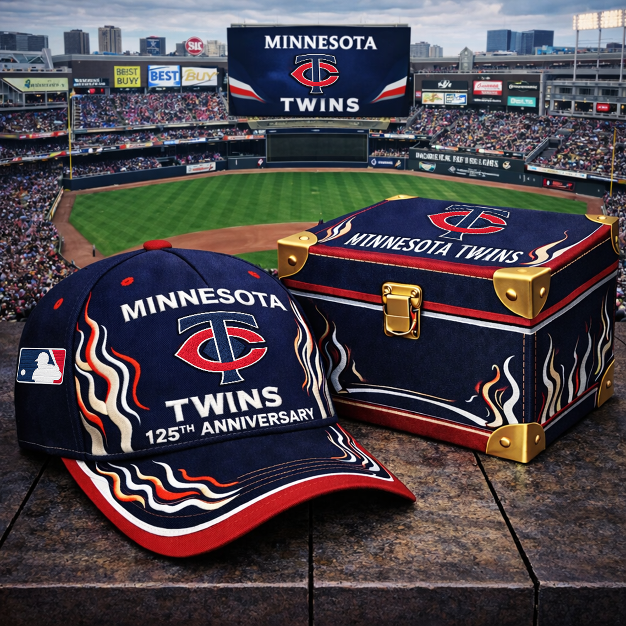 Premium MLB MT  Anniversary Flame Edition Cap V8 NMD TTV