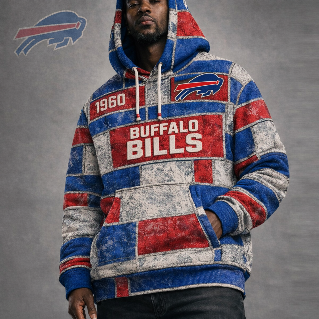 Premium NFL  BB Vintage Patchwork Hoodie V2 NMD CTKT
