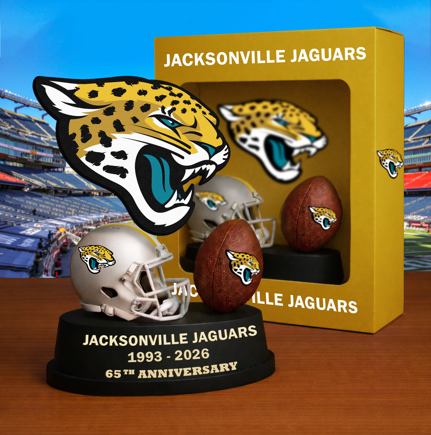 PREMIUM NFL  X JJ Helmet & Ball Showcase  NAK VHM 280226