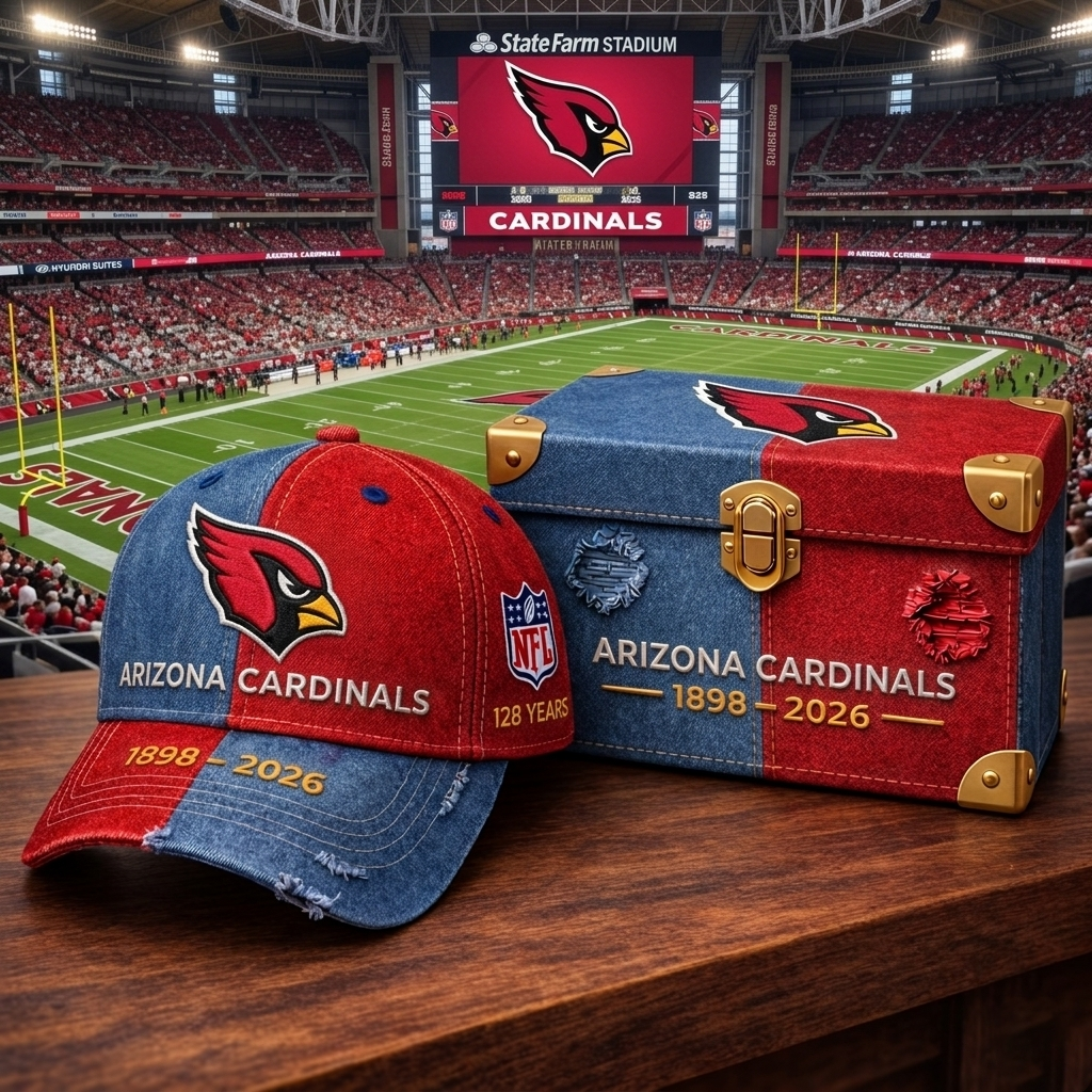 Premium NFL AC Anniversary Vintage Two Tone Distressed Cap V11 NMD CTKT