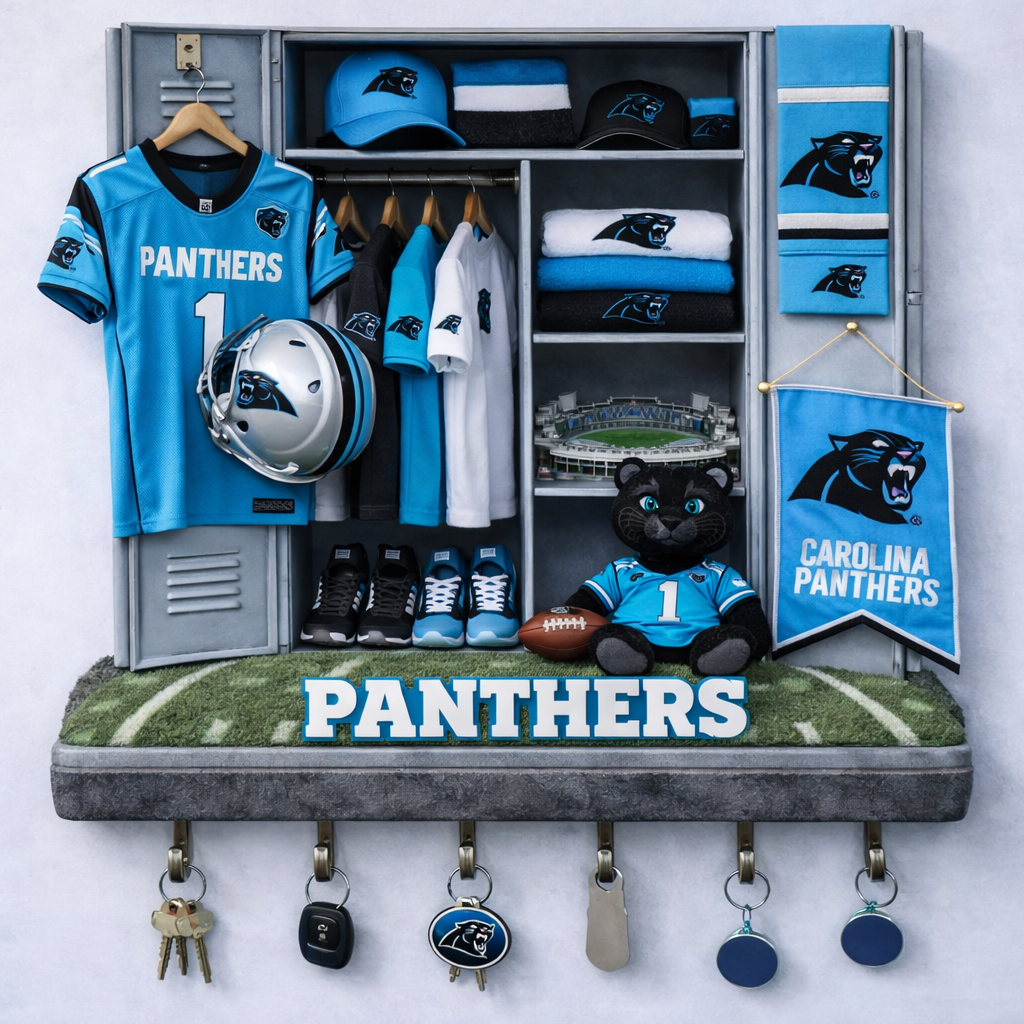 Premium NFL CAR Locker Key Holder V2 NMD TTV