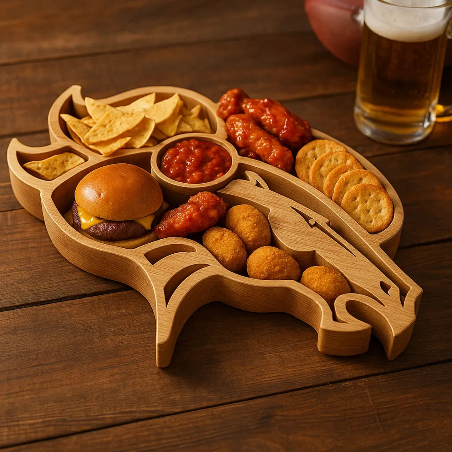 Premium NFL DEN Game Day Platter V1 NMD TTV