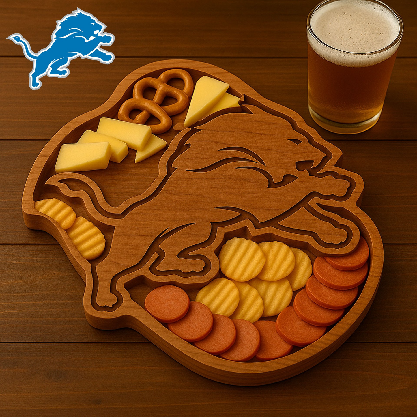 Premium NFL DET Game Day Platter V1 NMD TTV