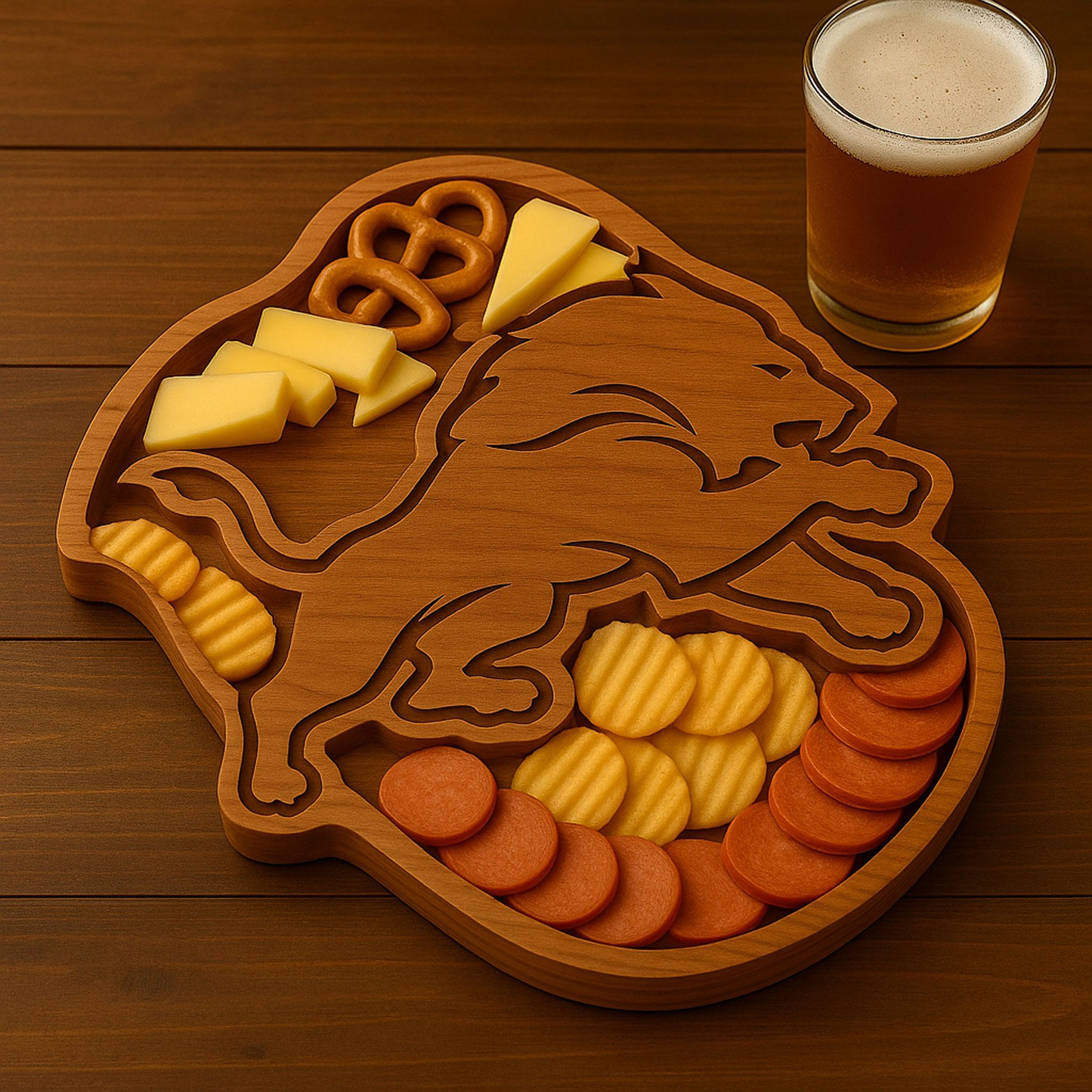 Premium NFL DET Game Day Platter V1 NMD TTV