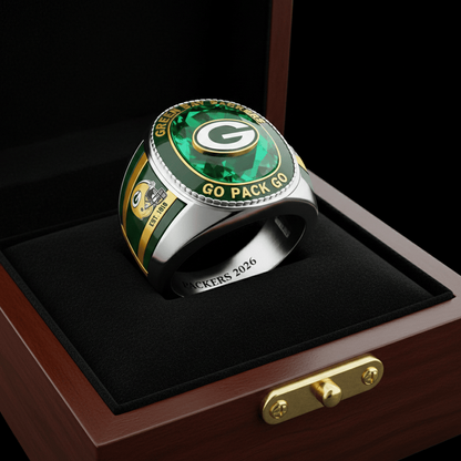 Premium NFL GB Legacy Crystal Ring V2 NMD TTV