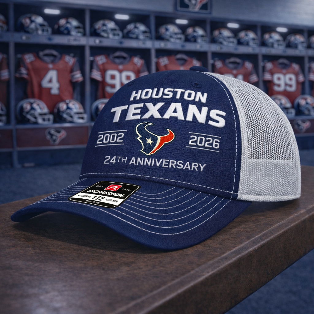 Premium NFL HOU Anniversary Trucker Hats V2 NMD 260226 TTV