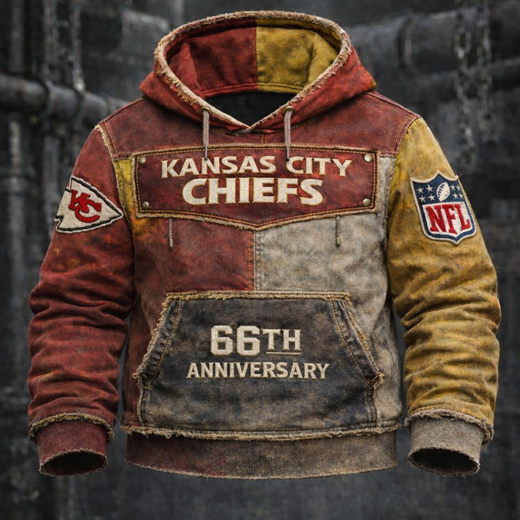 Premium NFL KC Anniversary Vintage Hoodie V1 NMD TTV