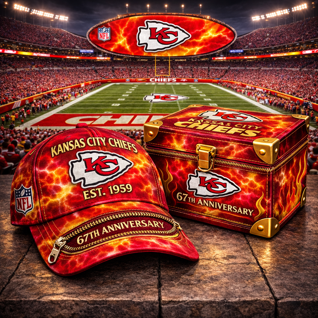 Premium NFL KCC Anniversary Tie-Dye Heritage Zipper Cap V9 NMD CTKT