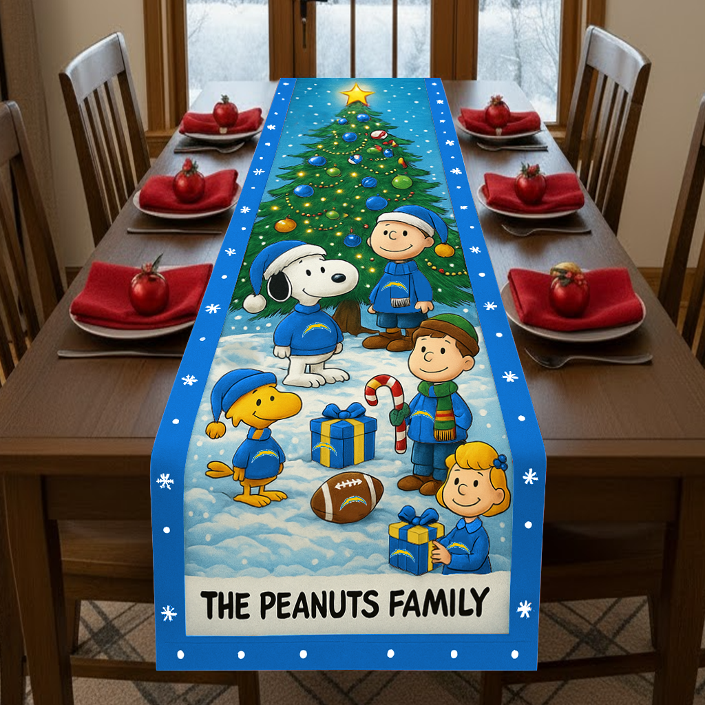 Premium NFL LAC x SNP Family Table Runner V1 NMD TTV