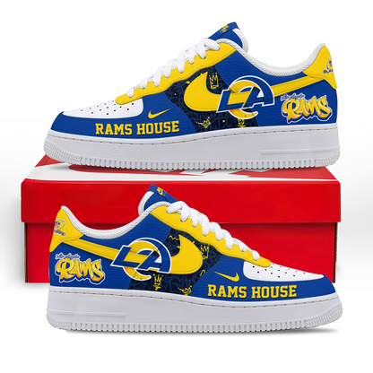 Premium NFL LAR Playoffs 2025-26 AF1 Sneaker V1 NMD TTV