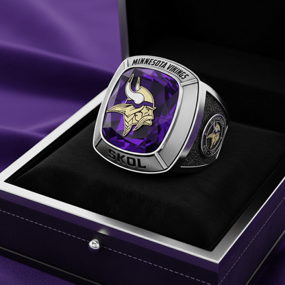 Premium NFL MIN Legacy Crystal Ring V2 NMD TTV