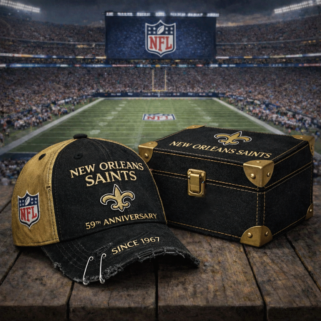 Premium NFL NOS Anniversary Vintage Crackle Hat V7 NMD CTKT