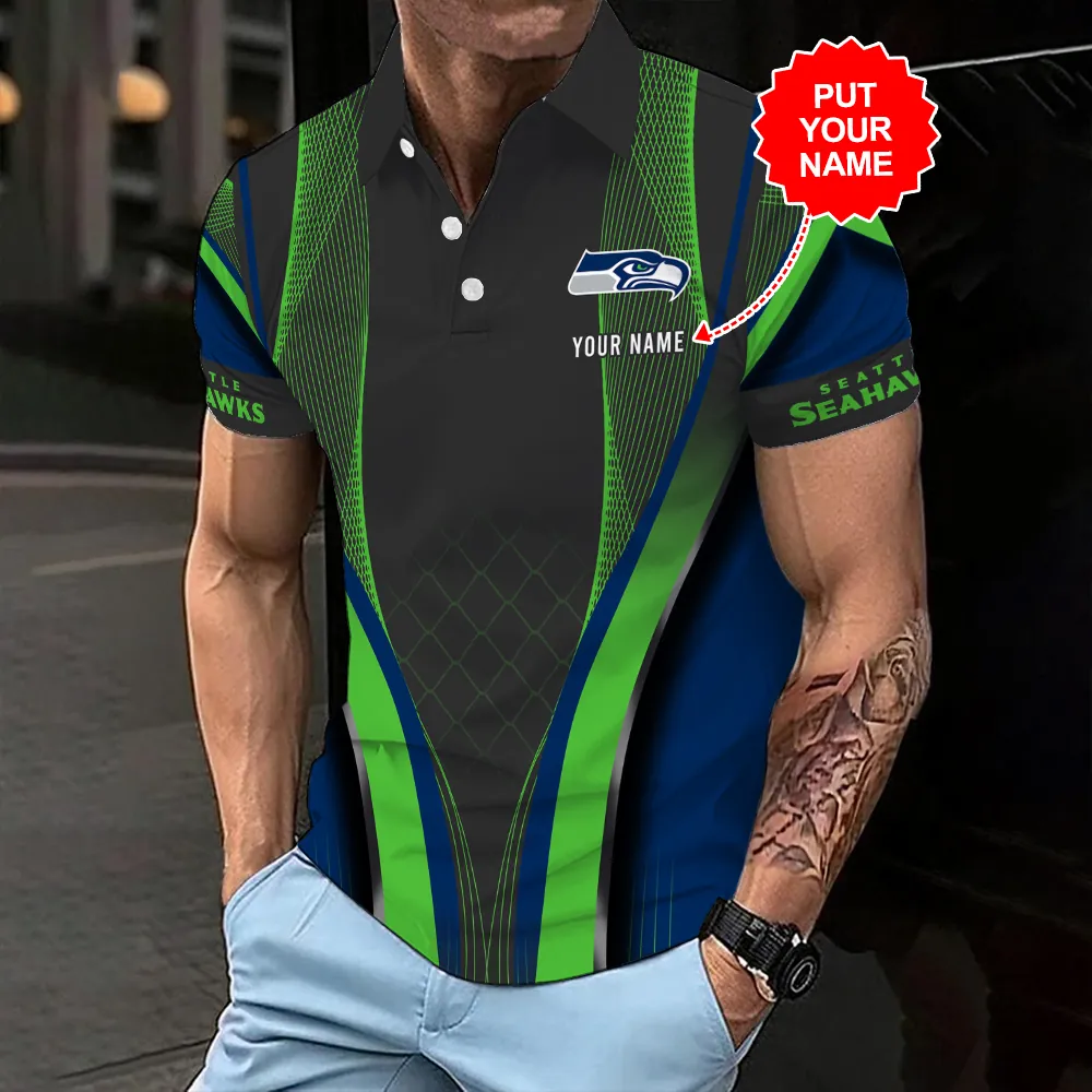 Premium NFL SEA 2025 NFC West Champions Polo Shirt V1 NMD 070125 TTV