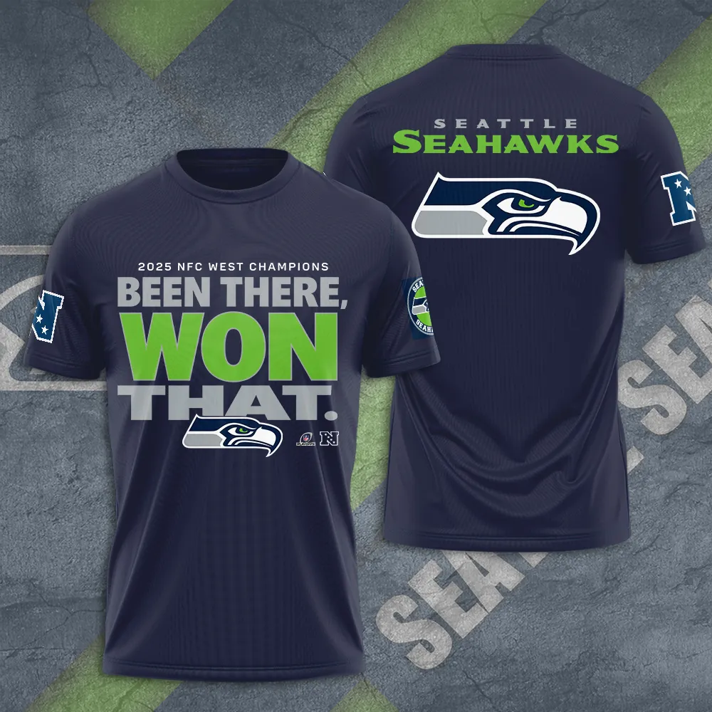 Premium NFL SEA 2025 NFC West Champions Shirt V3 NMD 070125 TTV