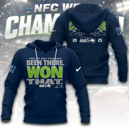 Premium NFL SEA 2025 NFC West Champions Shirt V8 NMD 070125 TTV