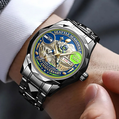 Premium NFL SEA 2025 NFC West Champions Watch V1 NMD 070125 TTV