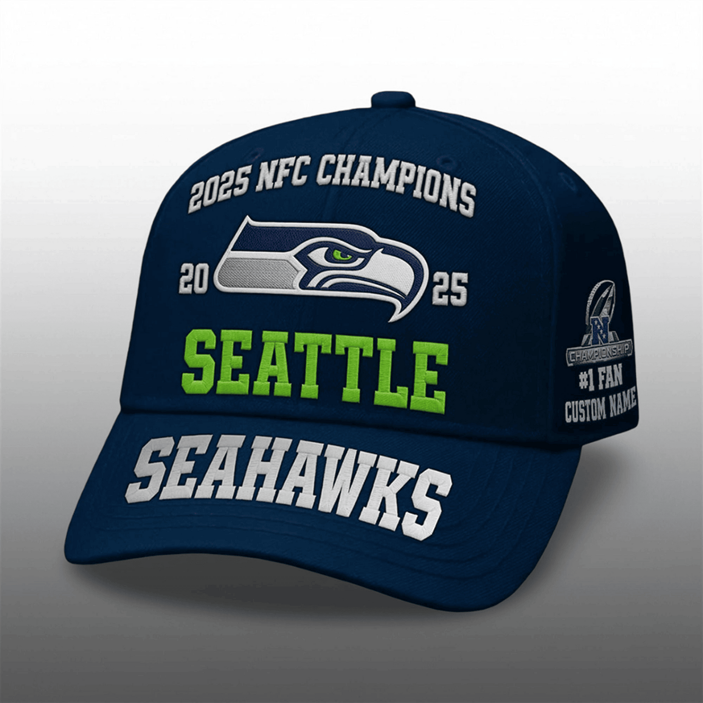 Premium NFL SEA Champions Cap V6 NMD TTV