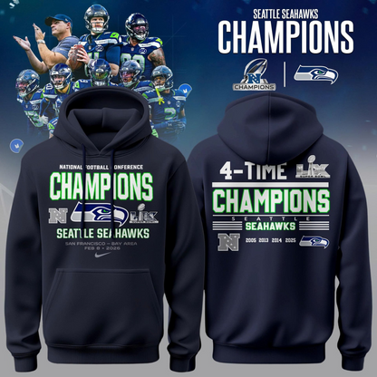 Premium NFL SEA Champions Hoodie V3 NMD TTV