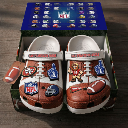 Premium NFL SF Clogs With Charms V1 NMD TTV