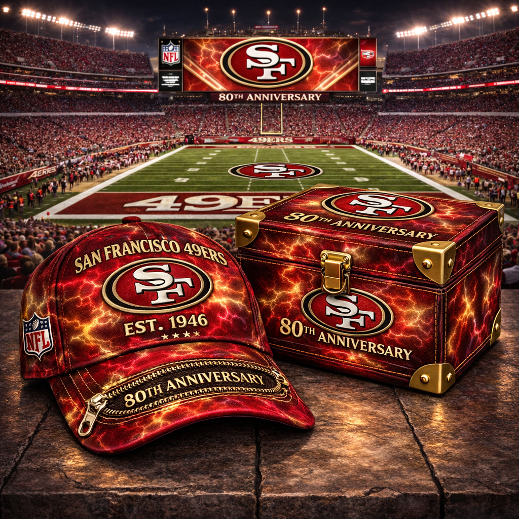 Premium NFL SF49 Anniversary Tie-Dye Heritage Zipper Cap V9 NMD CTKT