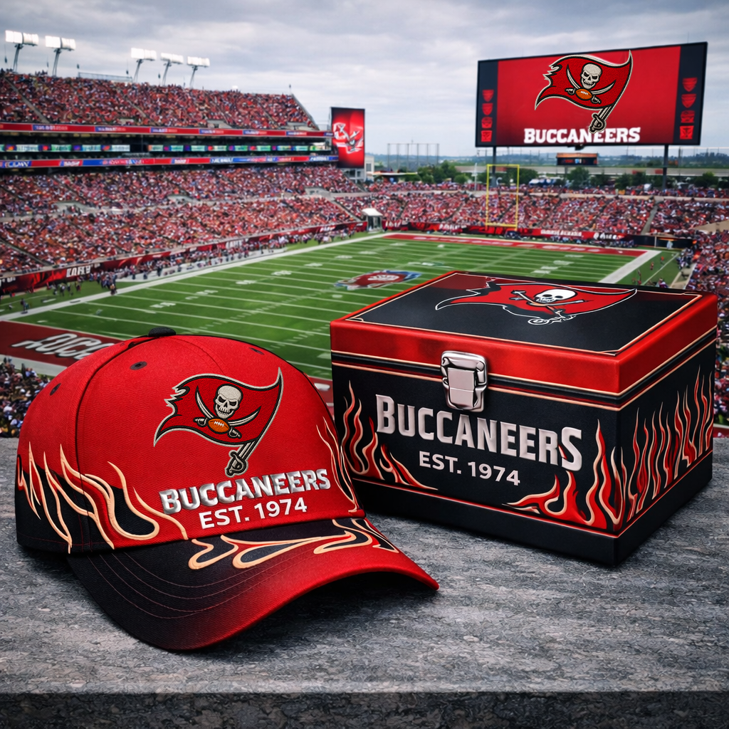 Premium NFL TBB Flame Heritage Vintage Cap V13 NMD CTKT
