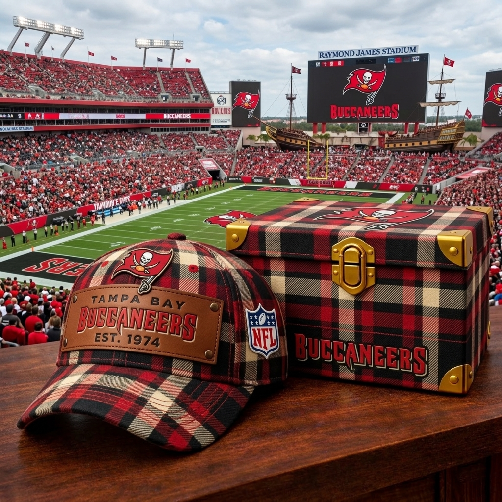 Premium NFL TBB Heritage Plaid Vintage Cap V14 NMD CTKT