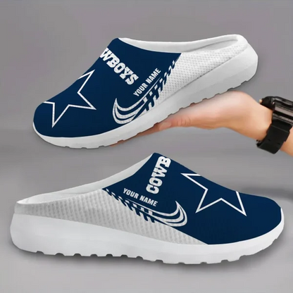 PREMIUM NFL X DC OPEN BACK SLIP SHOES FOR NEW YEAR NDT VHM