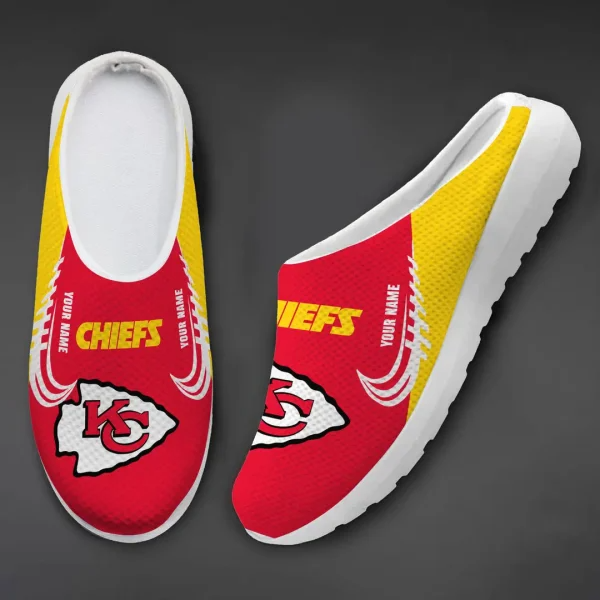 PREMIUM NFL X KC OPEN BACK SLIP SHOES FOR NEW YEAR NDT VHM