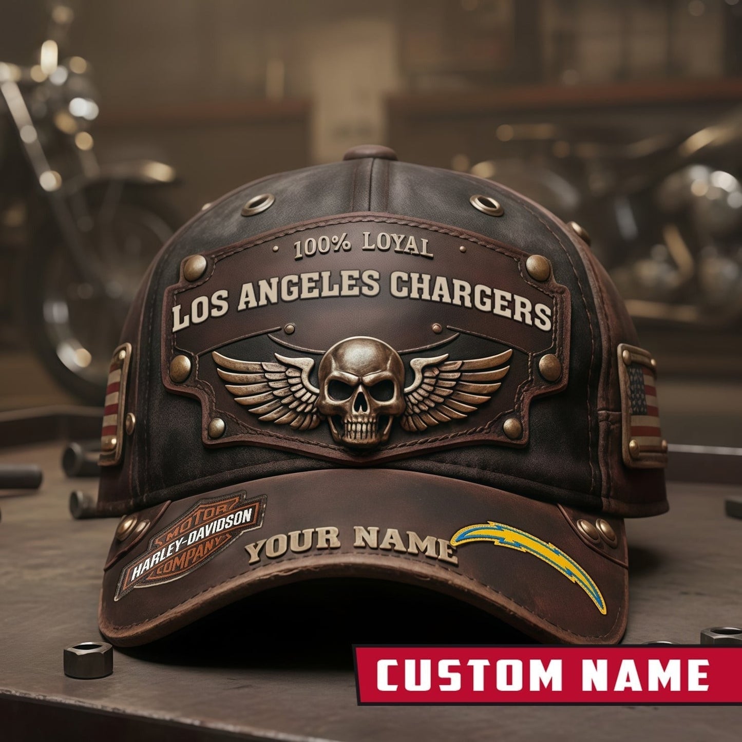 Premium NFL X LAC Harley-Davi Vintage Cap NDT NHM