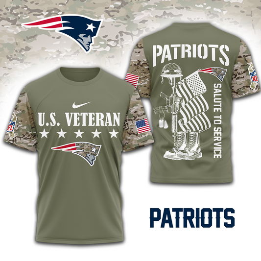 Premium NFL x NEP Salute To Service 3D Shirt DATND TANTD