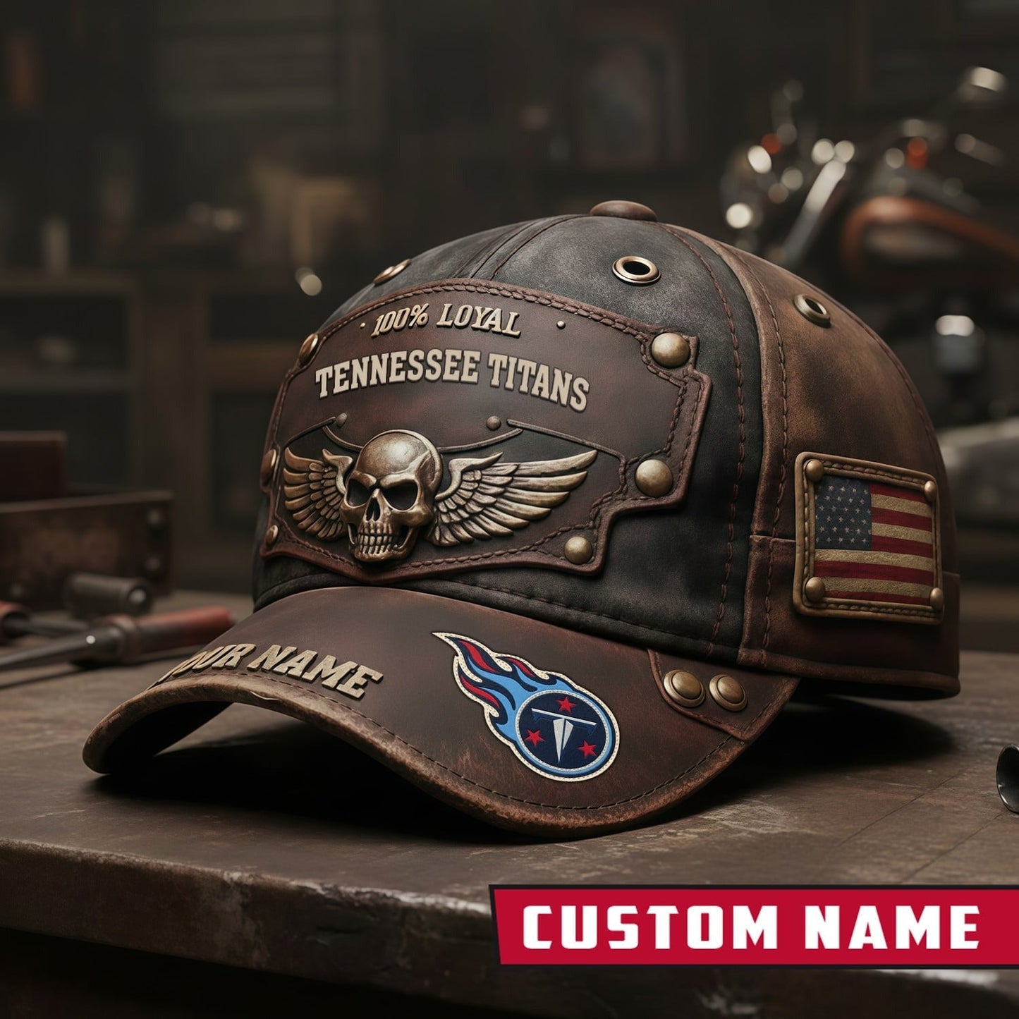 Premium NFL X TEN Harley-Davi Vintage Cap NDT NHM