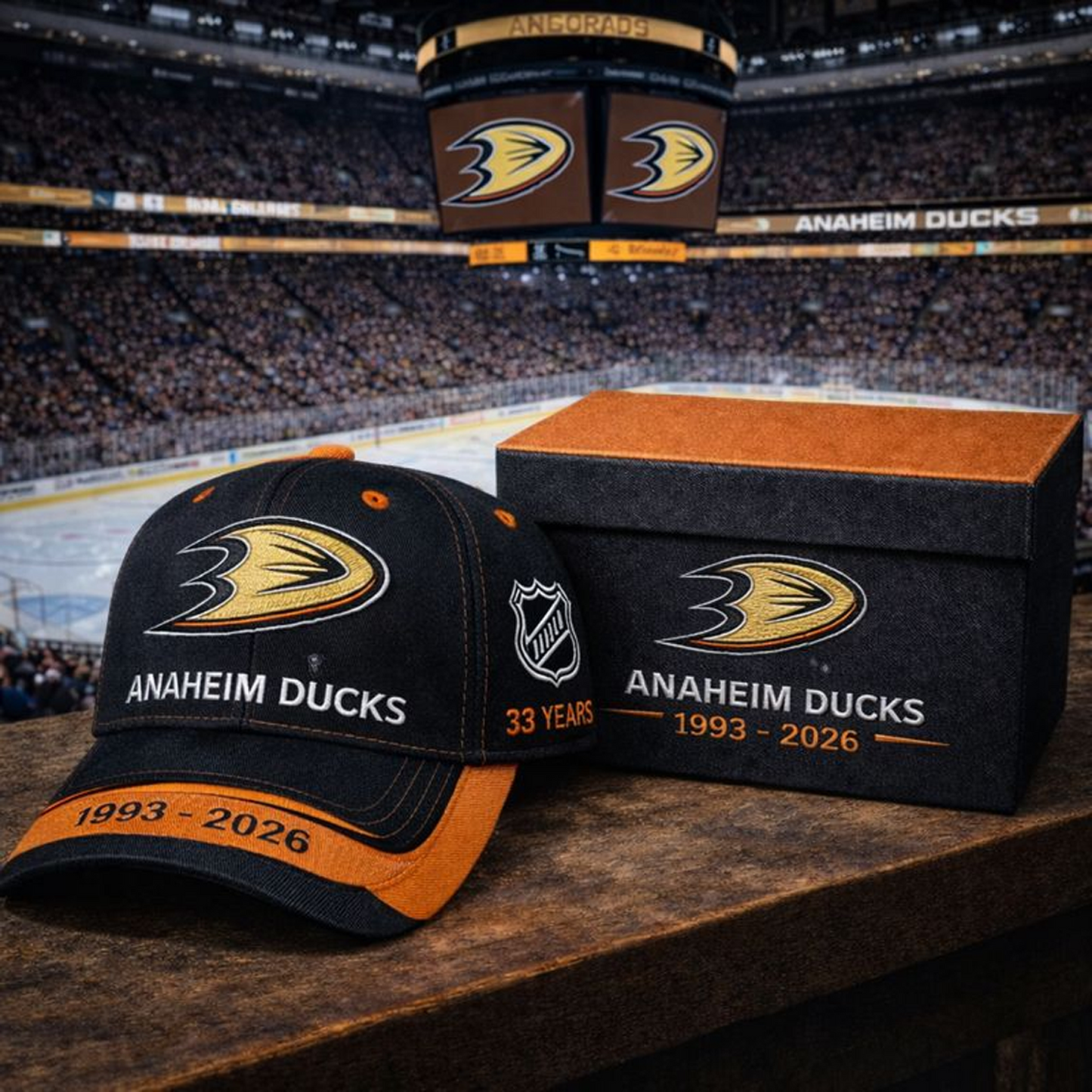 Premium NHL ANA Anniversary Hat V5 NMD NHT