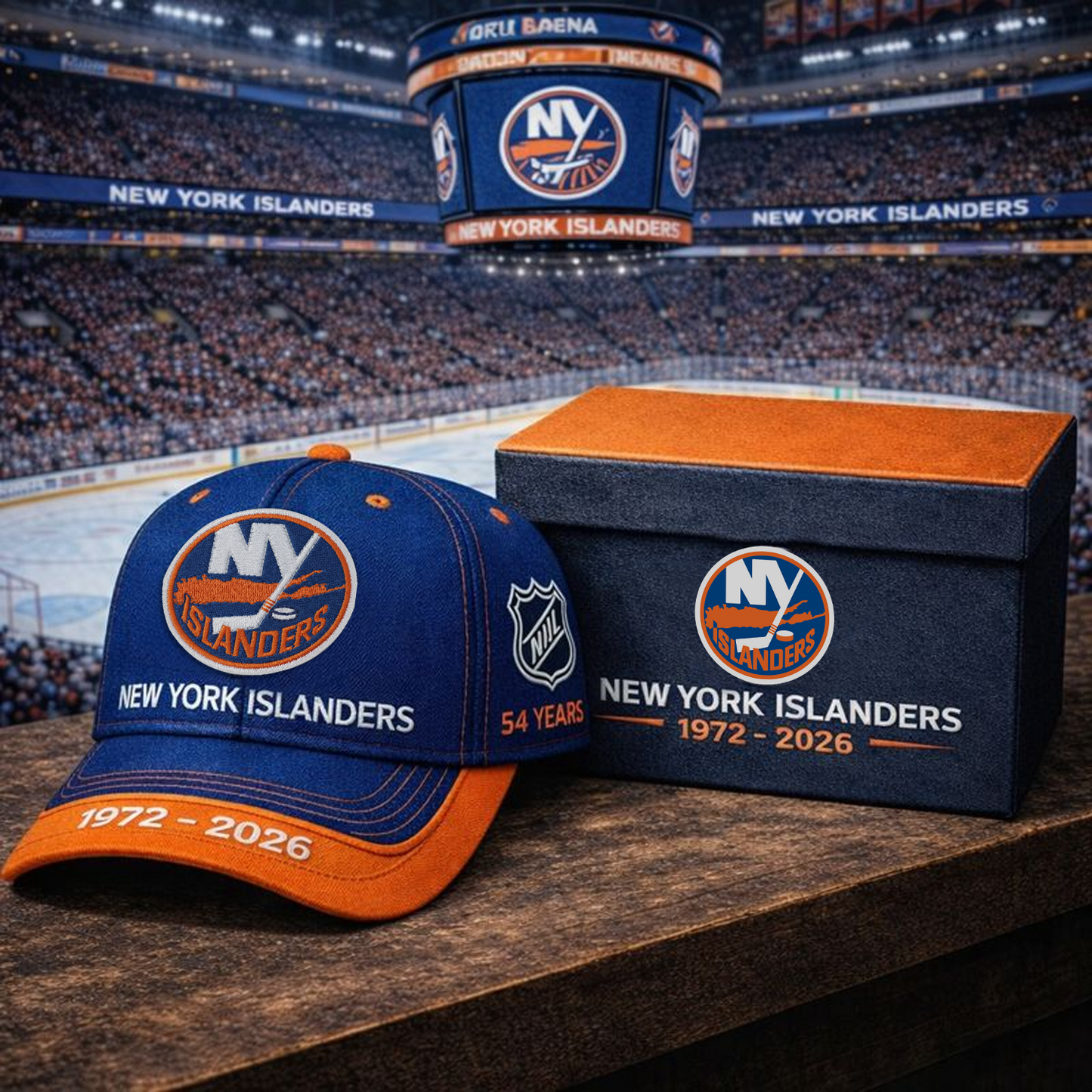 Premium NHL NYI Anniversary Hat V5 NMD NHT