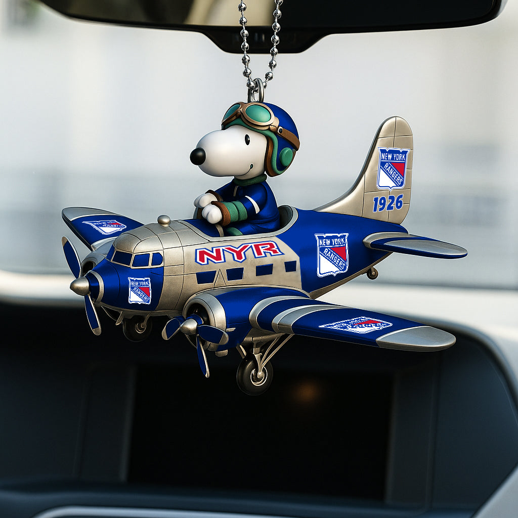 Premium NHL NYR x SNP Car Ornament V1 NAK TTT