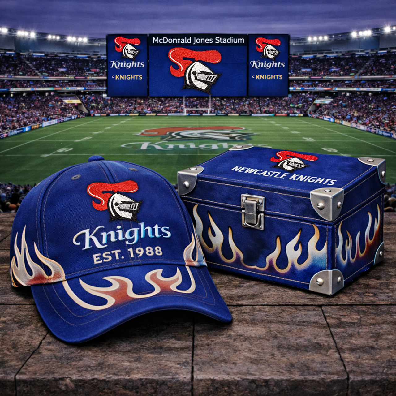 Premium NRL KN Flame Heritage Vintage Cap V13 NMD  TTV