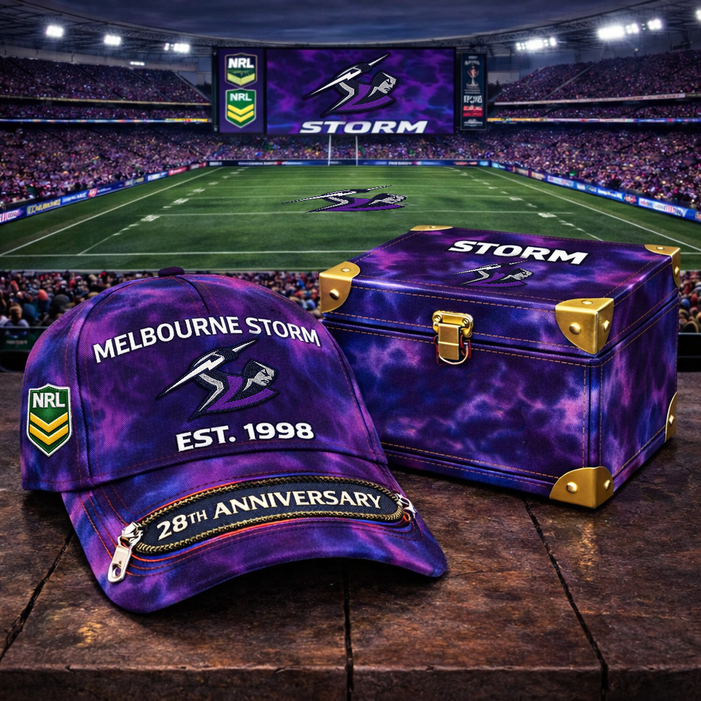 Premium NRL MS Anniversary Tie-Dye Heritage Zipper Cap V9 NMD TTV