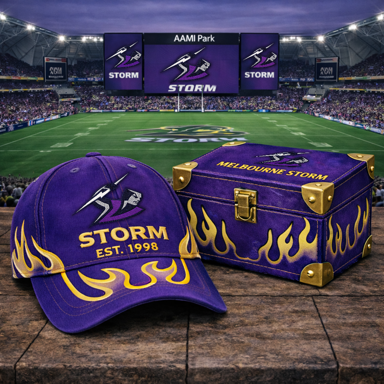 Premium NRL MS Flame Heritage Vintage Cap V13 NMD  TTV