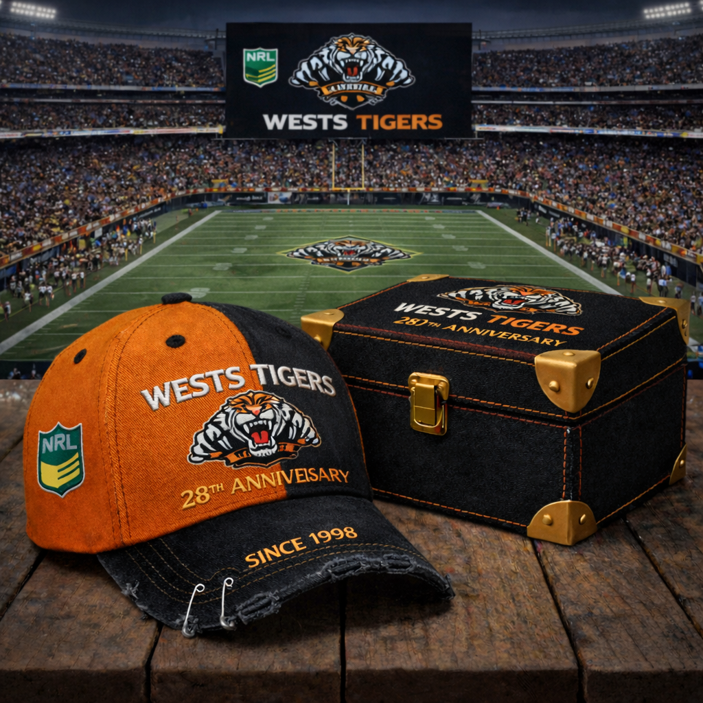 Premium NRL WT Anniversary Vintage Crackle Hat V7 NMD CTKT