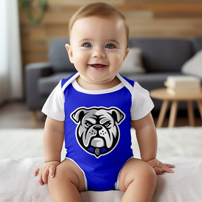 PREMIUM NRL X CB New Baby Romper Custom Name For Kids NDT LVH