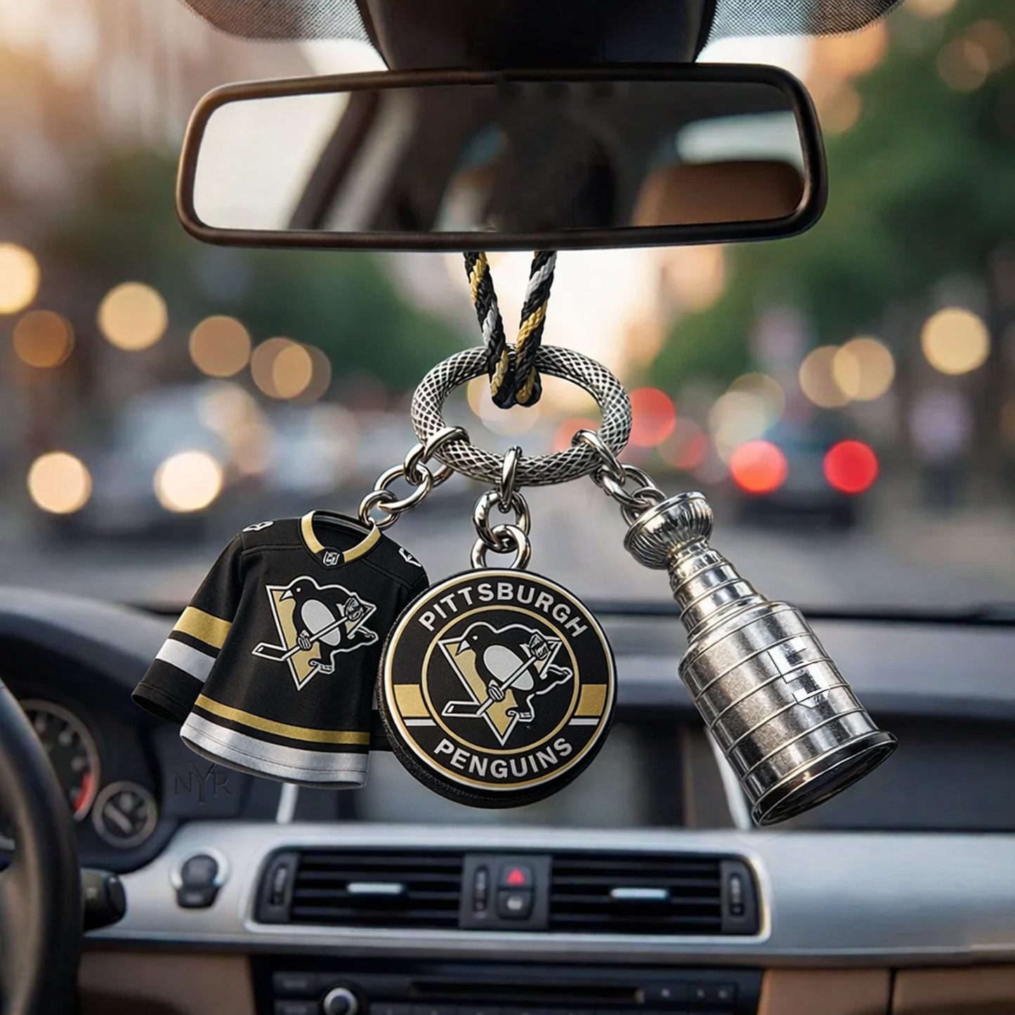 Premium PIT x NHL Custom Jersey Logo Cup Car Charm DATND TANTD 250326