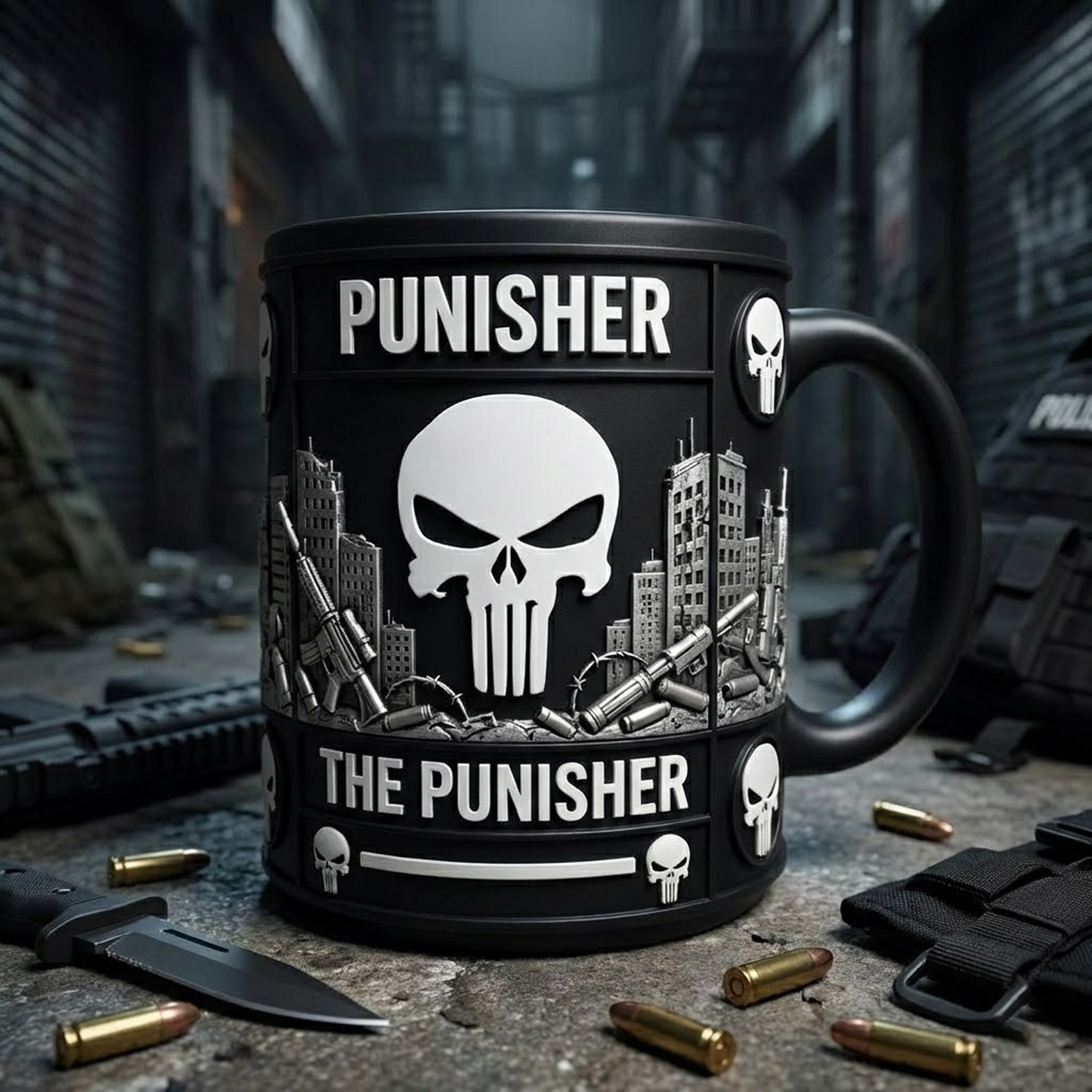PUN X MARVEL LEGEND RELIEF MUG NAK NHT