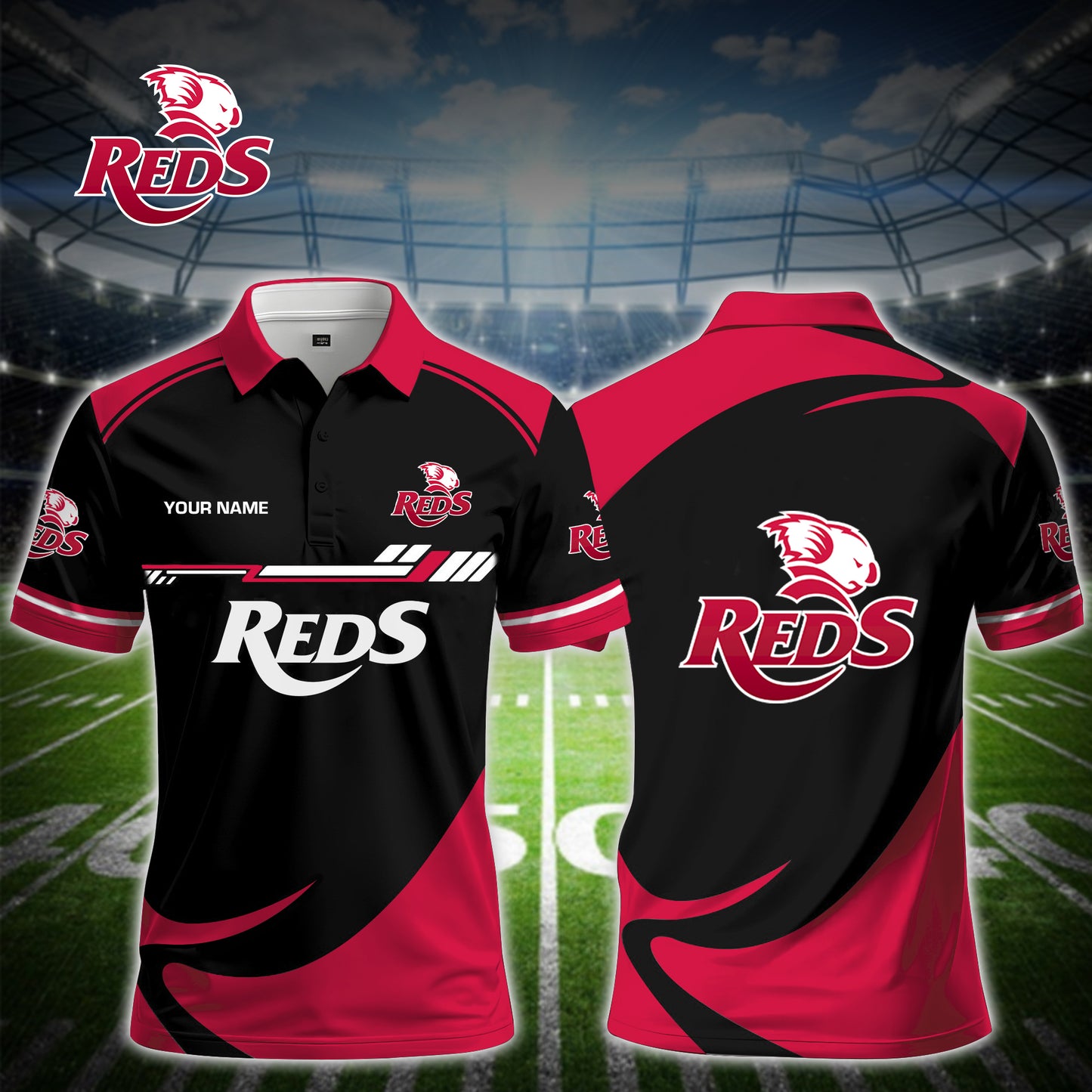 QR x SRP Premium V2 Classic Polo Shirt DDT TTTZ