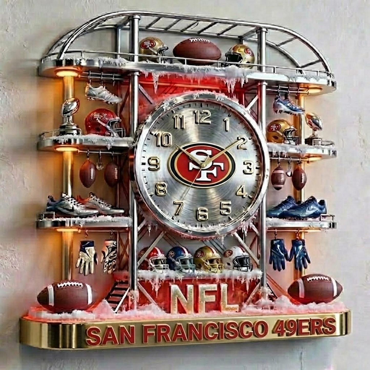 SF X NFL Arctic Stadium Timepiece 1301 NAK NHT