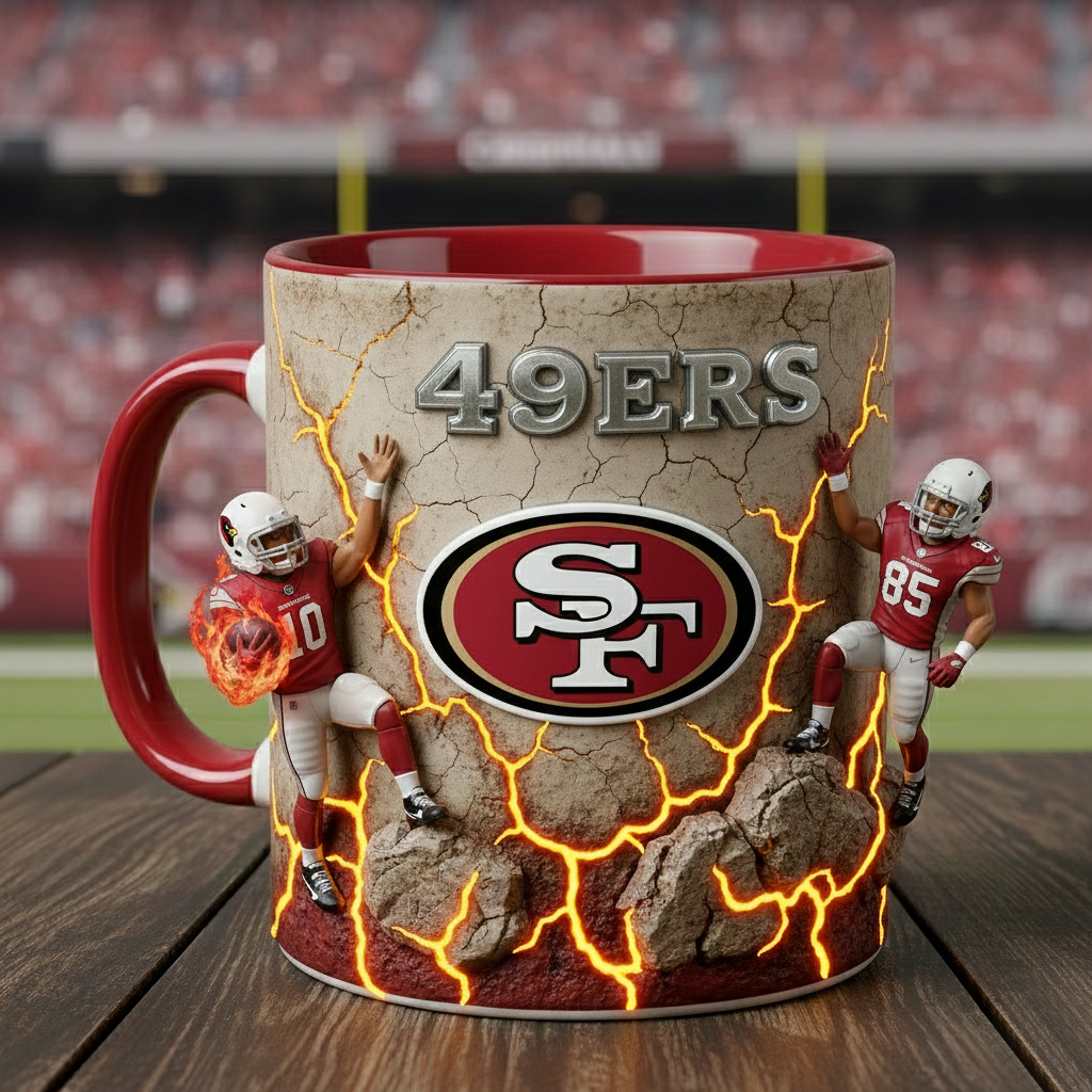 SF49 x NFL Coffee Accent Mug - Personalized Gifts  NAK CTKT