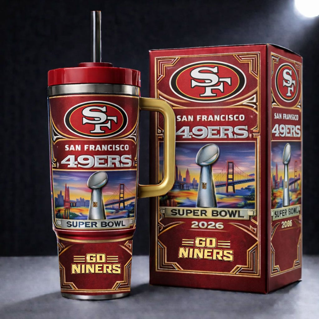 SF49 x NFL remium Tumbler 40oz HY NAK CTKT