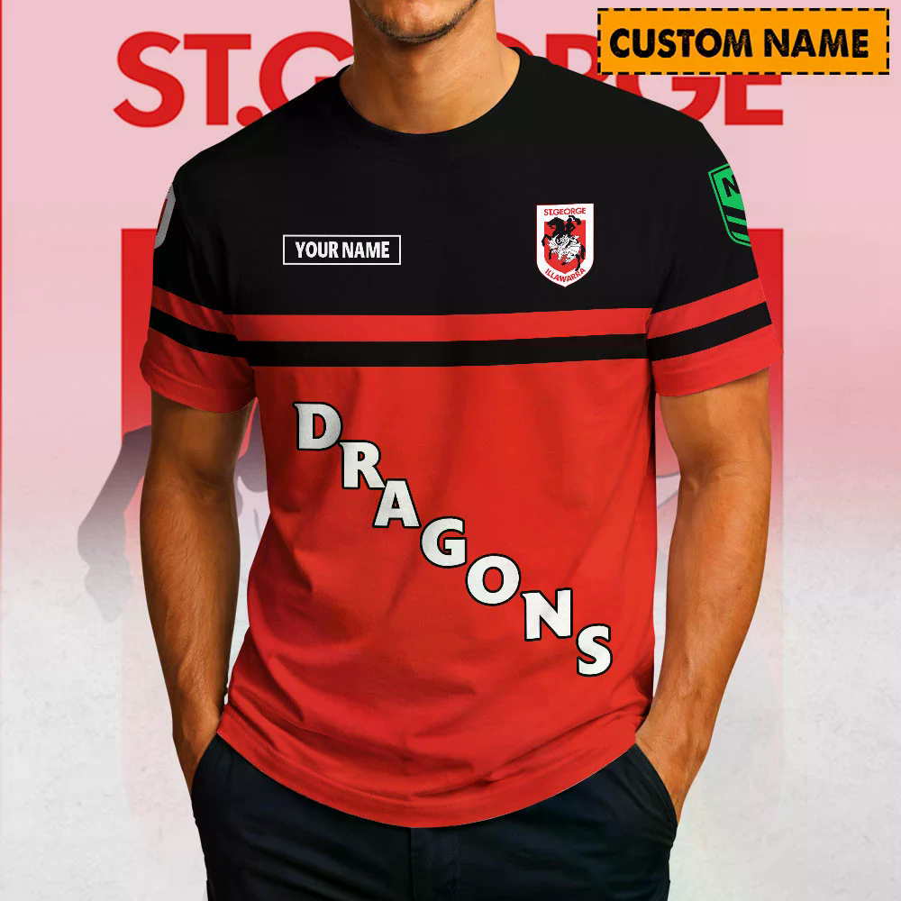 SG _NRL Casual T Shirt Custom Name Gift For Fan - Limited Edition NAK TTT