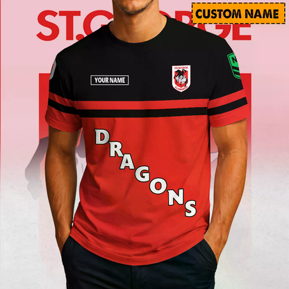 SG _NRL Casual T Shirt Custom Name Gift For Fan - Limited Edition NAK TTT
