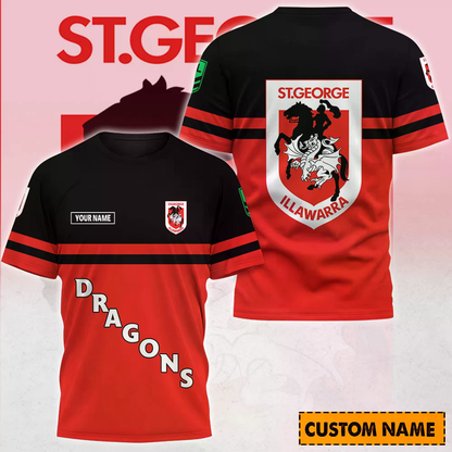 SG _NRL Casual T Shirt Custom Name Gift For Fan - Limited Edition NAK TTT