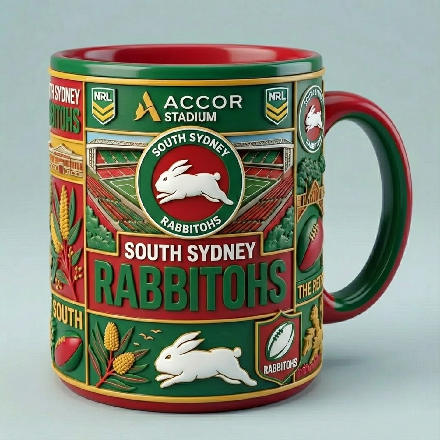 SOU X NRL  football team Mug Series - Limited Edition Collectible NAK NHT