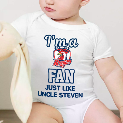 SR _NRL Baby Romper Custom Name Gift For Fan - Limited Edition NAK TTT